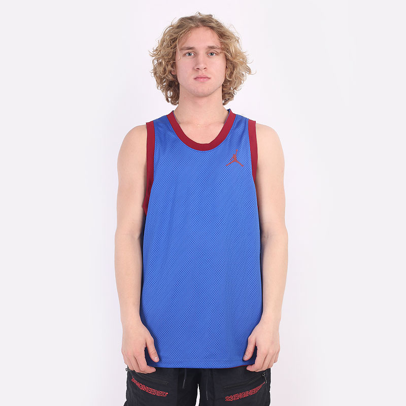 мужская бордовая майка Jordan Sport DNA Jersey DA7235-677 - цена, описание, фото 2